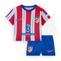 Atletico Madrid Heimtrikotsatz Kinder 2024-25 Kurzarm (+ Kurze Hosen)